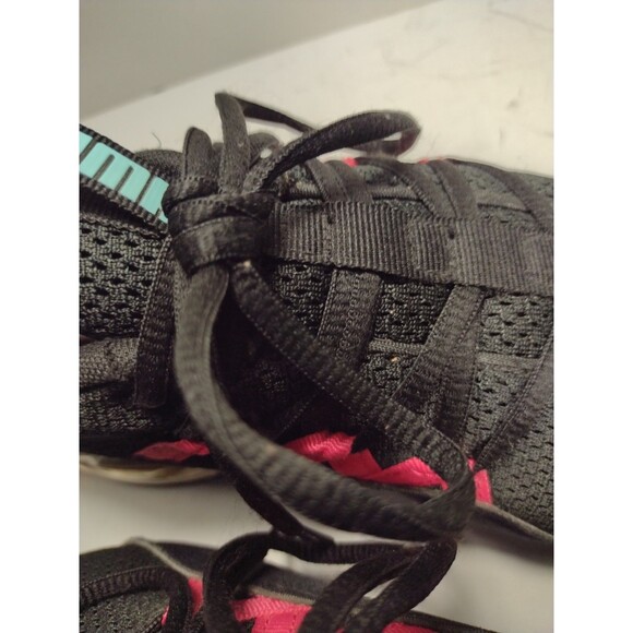 Puma Ladies size 7 Riaze Prowl Pop Running Black Sneakers Athletic Shoes - Picture 8 of 12
